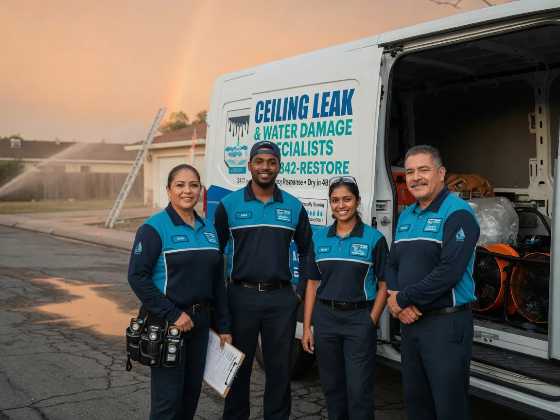 Ceiling Leak Cleanup company in Kasota, MN