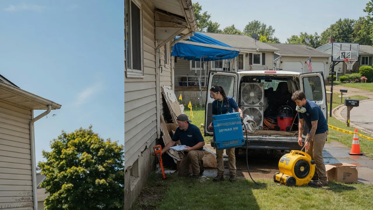 Ceiling Leak Cleanup in Kasota, MN near me